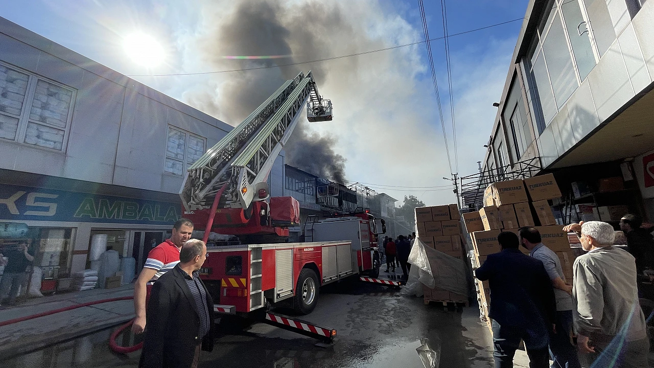 Konya'da yangın paniği!