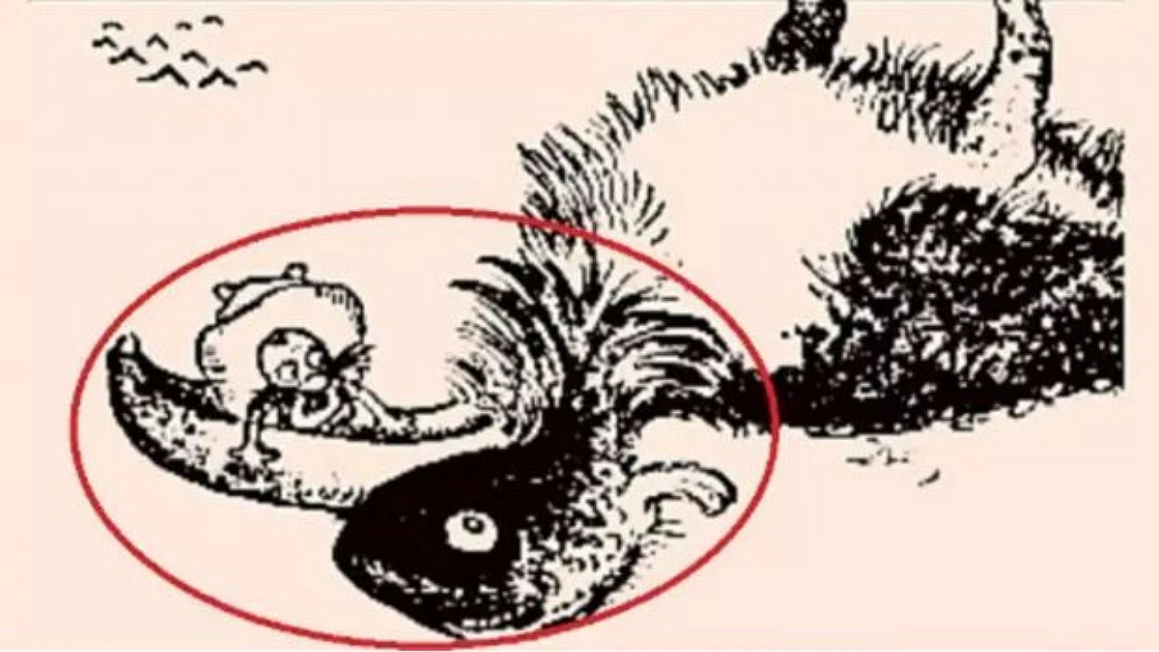 Balığı sorduk göremediler! Siz resimdeki balığı görebilecek misiniz? Süreniz 10 saniye…