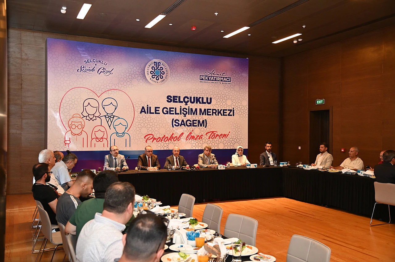 Selçuklu aile gelişim merkezi için imzalar atıldı