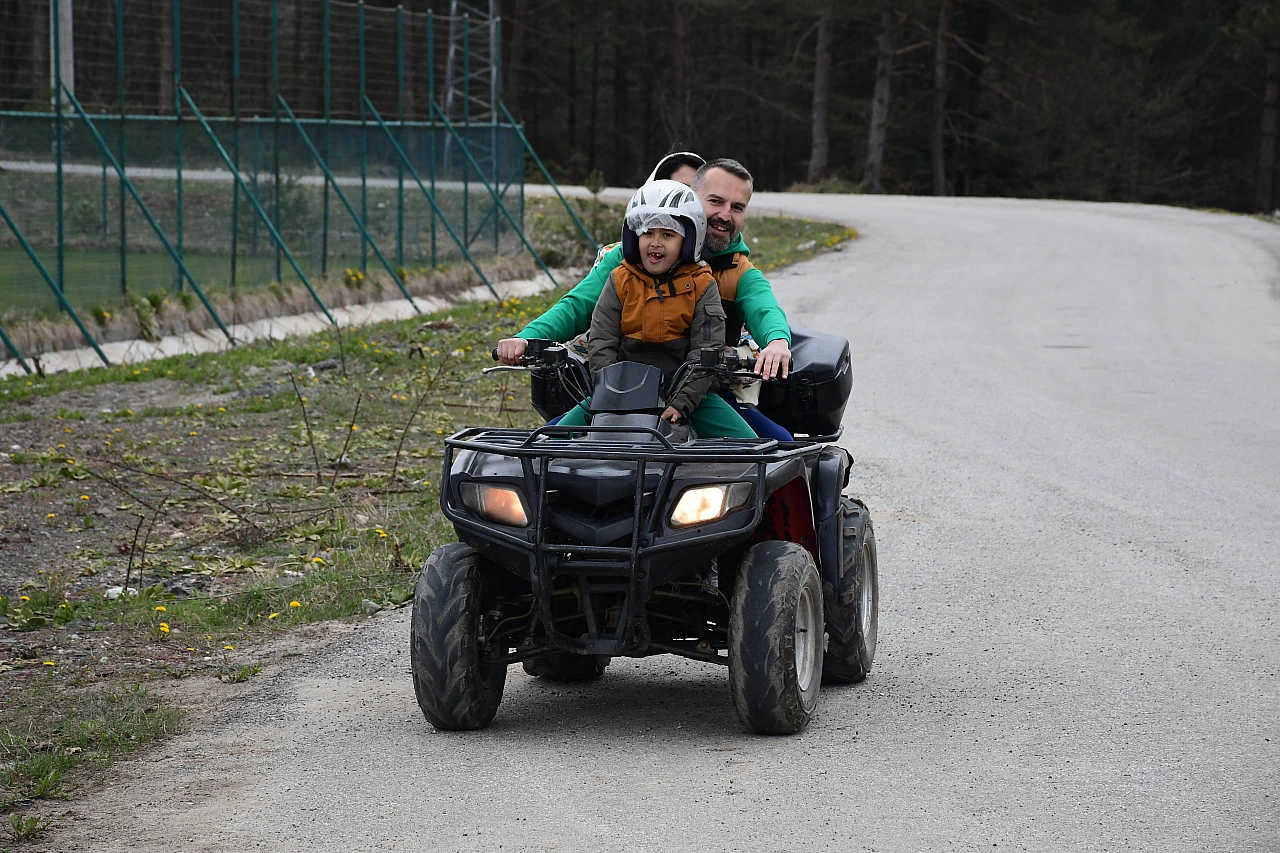 Topuk Yaylası, doğa tutkunlarını ağırladı