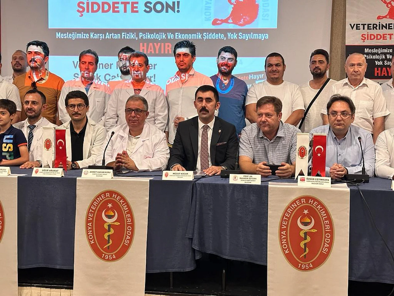 Konya Veteriner Hekimleri Odası'ndan 'Hekime şiddet'e' tepki