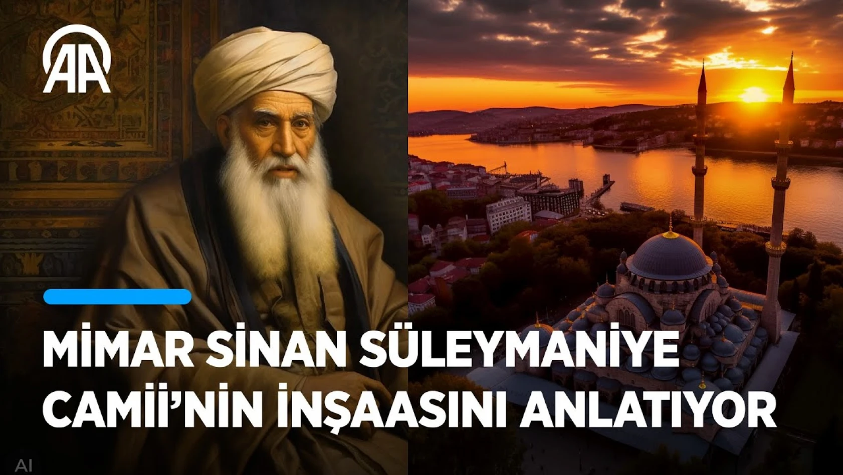 Yapay zeka hazırladı | Mimar Sinan, Süleymaniye Camii'nin inşa sürecini anlattı
