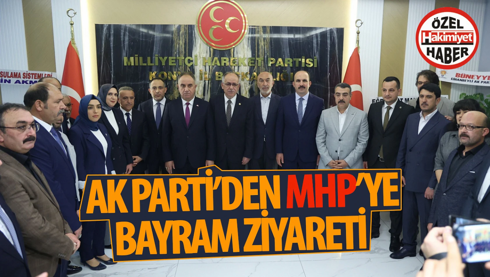 AK Partili Altay ve Angı'dan MHP'ye Ziyaret