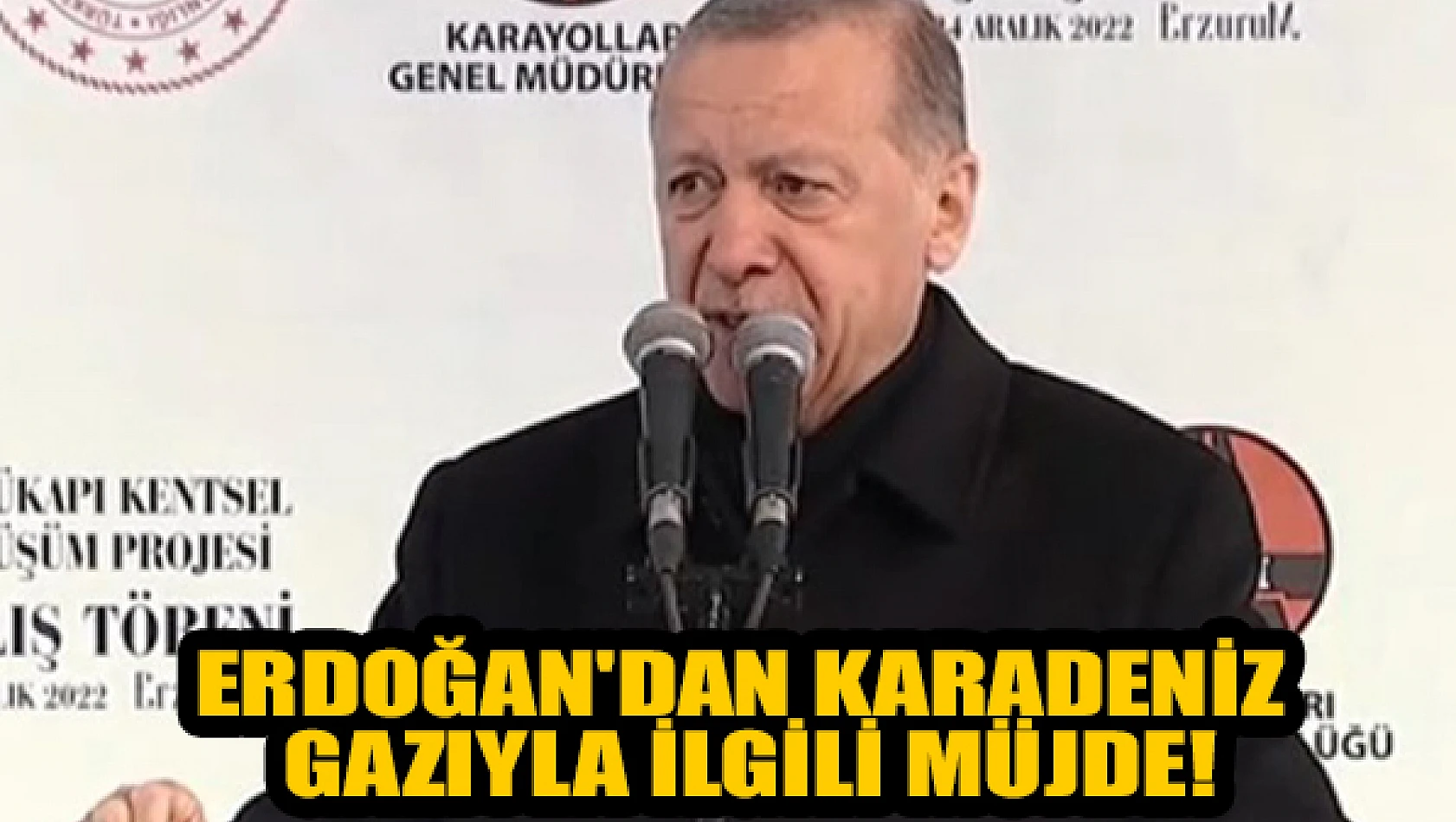 Erdoğan'dan Karadeniz gazıyla ilgili heyecanlandıran açıklama