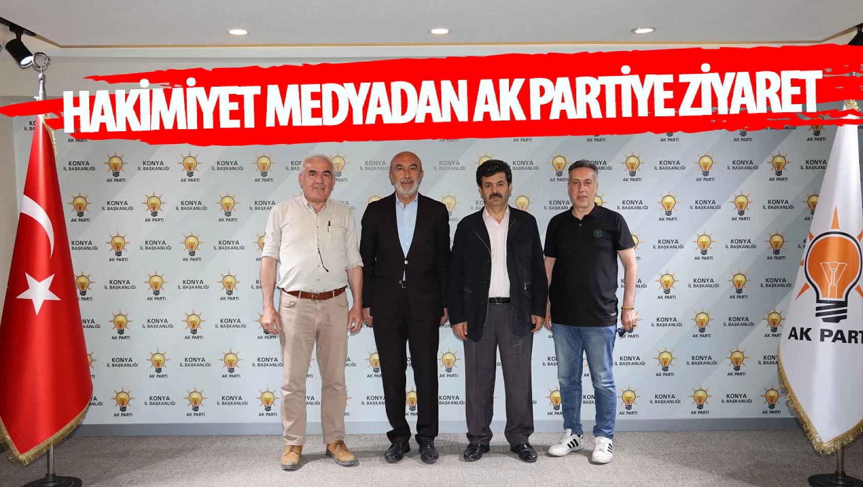 HAKİMİYET Medyadan AK Partiye ziyaret!