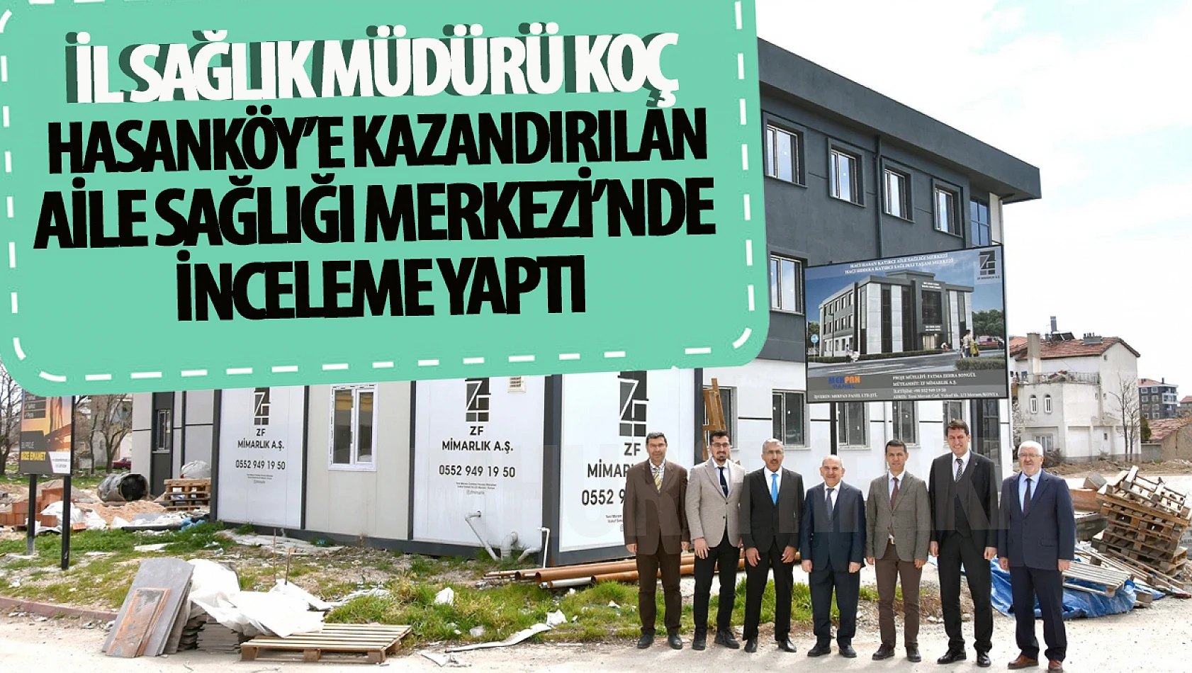 Hasanköy Aile Sağlığı Merkezi Hizmete Açıldı