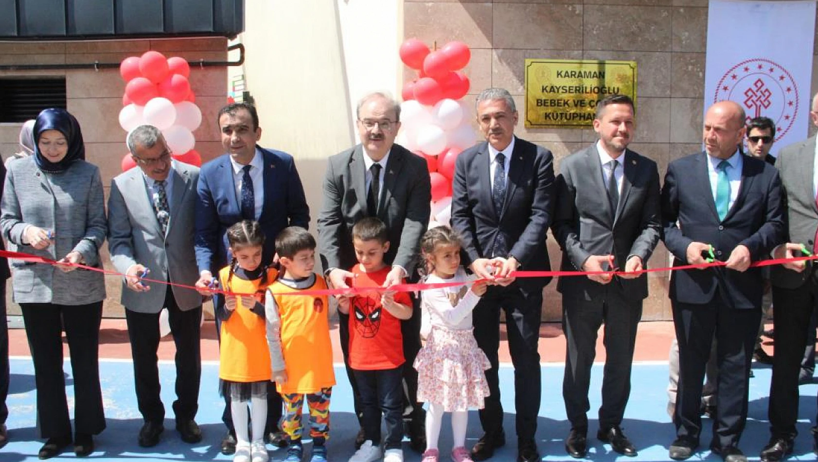 Karaman'da bebek ve çocuk kütüphanesi açıldı