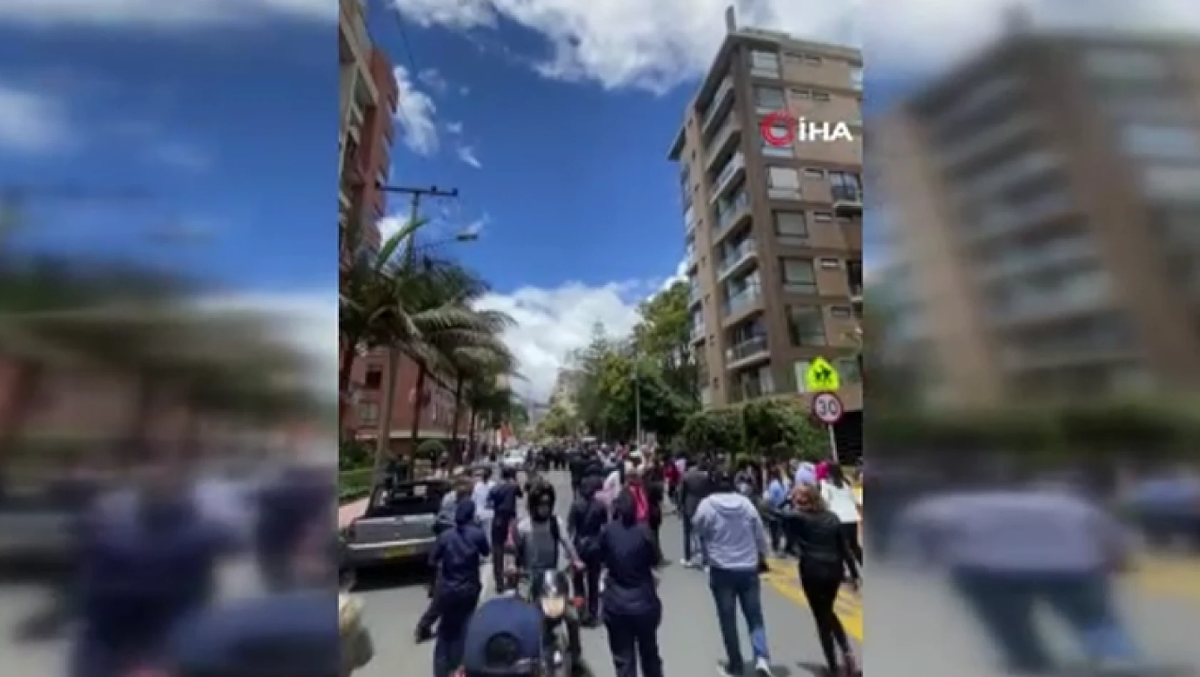 Kolombiya peş peşe iki deprem ile sallandı