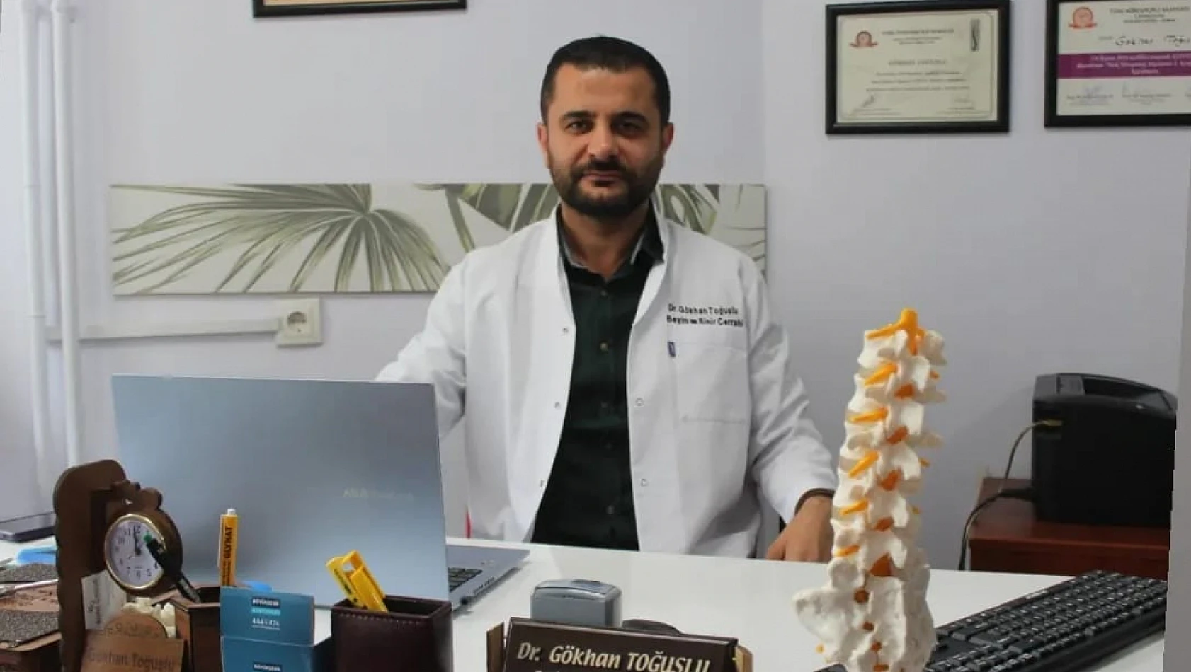Konya'da bel fıtığı tedavisinde bir ilk gerçekleştiriliyor! Op. Dr. Gökhan Toğuşlu açıkladı