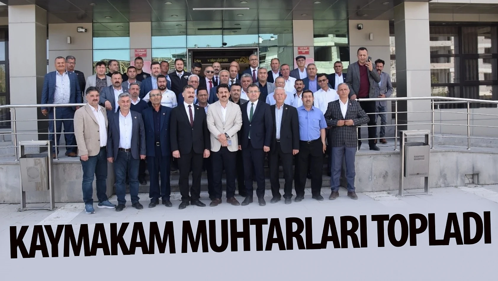Konya'da Mahalle Muhtarları ile toplantı düzenlendi