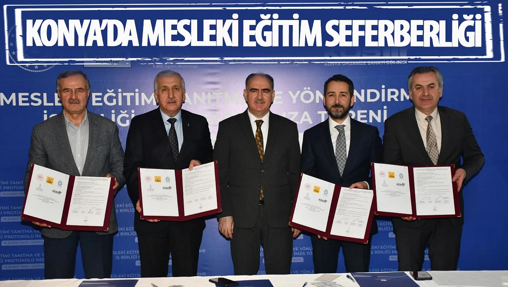 Konya'da mesleki eğitim seferberliği ilan edildi 