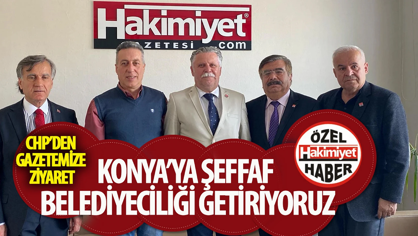 Konya'da şeffaf belediyecilik! CHP Konya Büyükşehir Belediye Başkan adayı İsmail Sonkaya gazetemize konuştu!