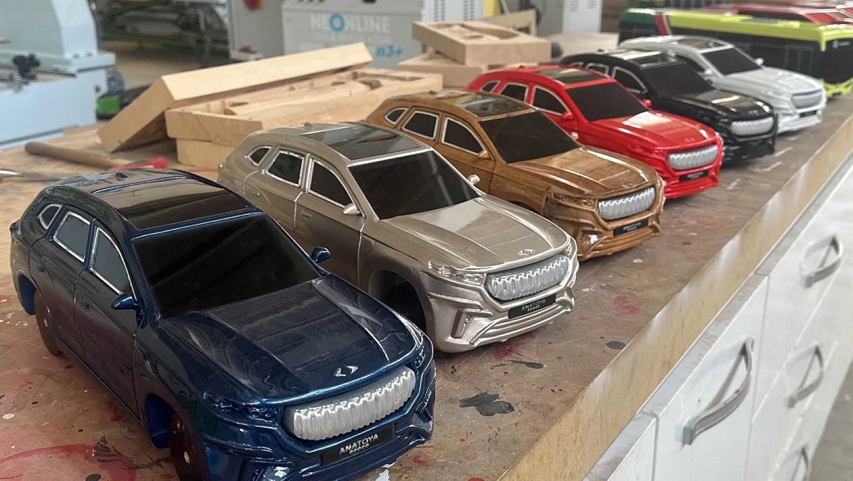 Konya'da yerli otomobil TOGG üretiliyor