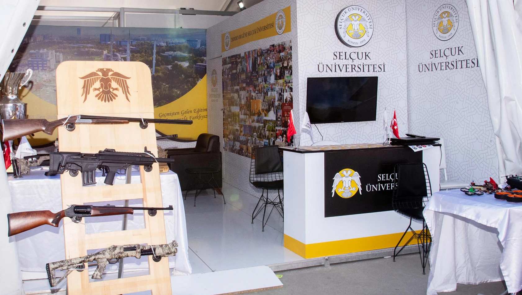 Konya'daki bu üniversite silah ve savunma sanayisine destek veriyor!