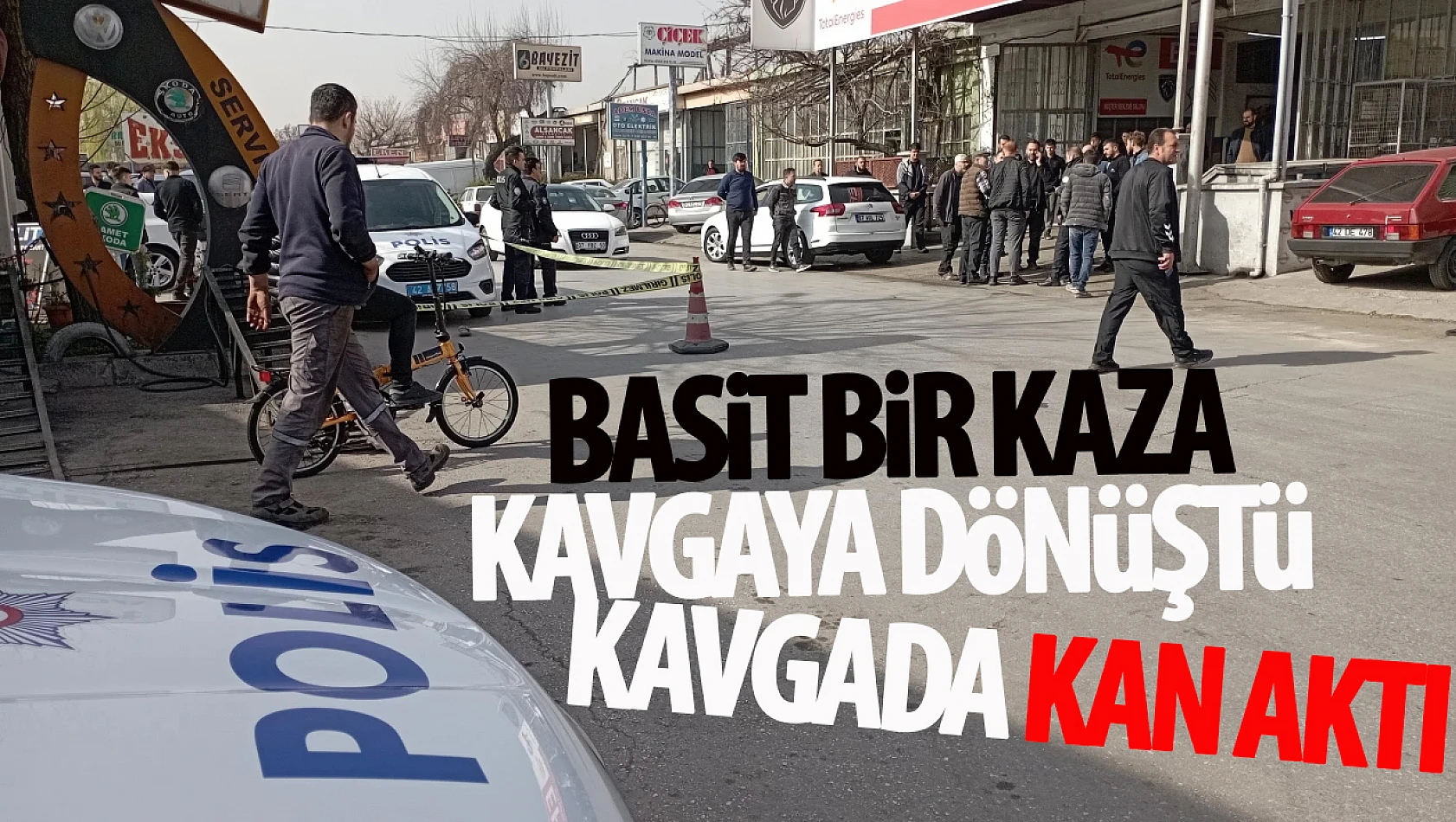Konya'daki kaza kanlı bitti!