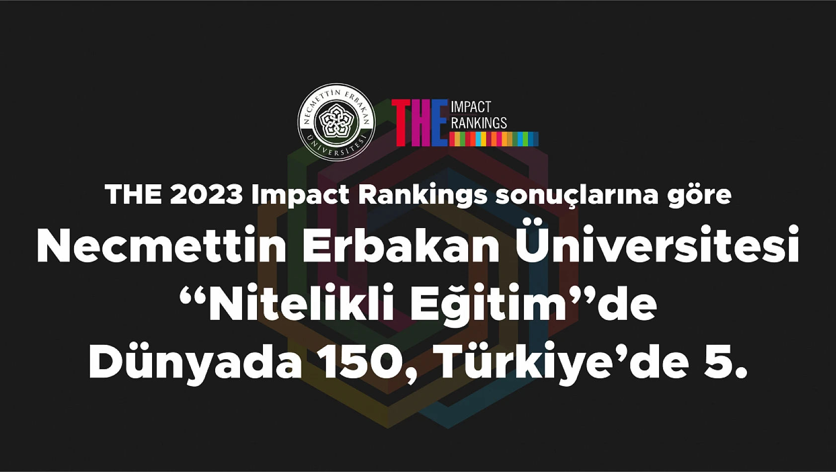 Konya'nın o Üniversitesi Türkiye'de 5'nci oldu