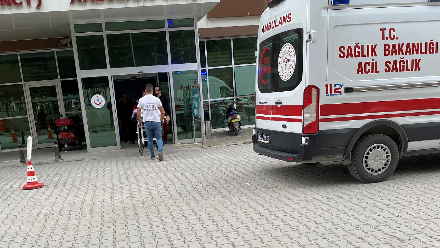 Konya trafik kazası: 2 yaralı