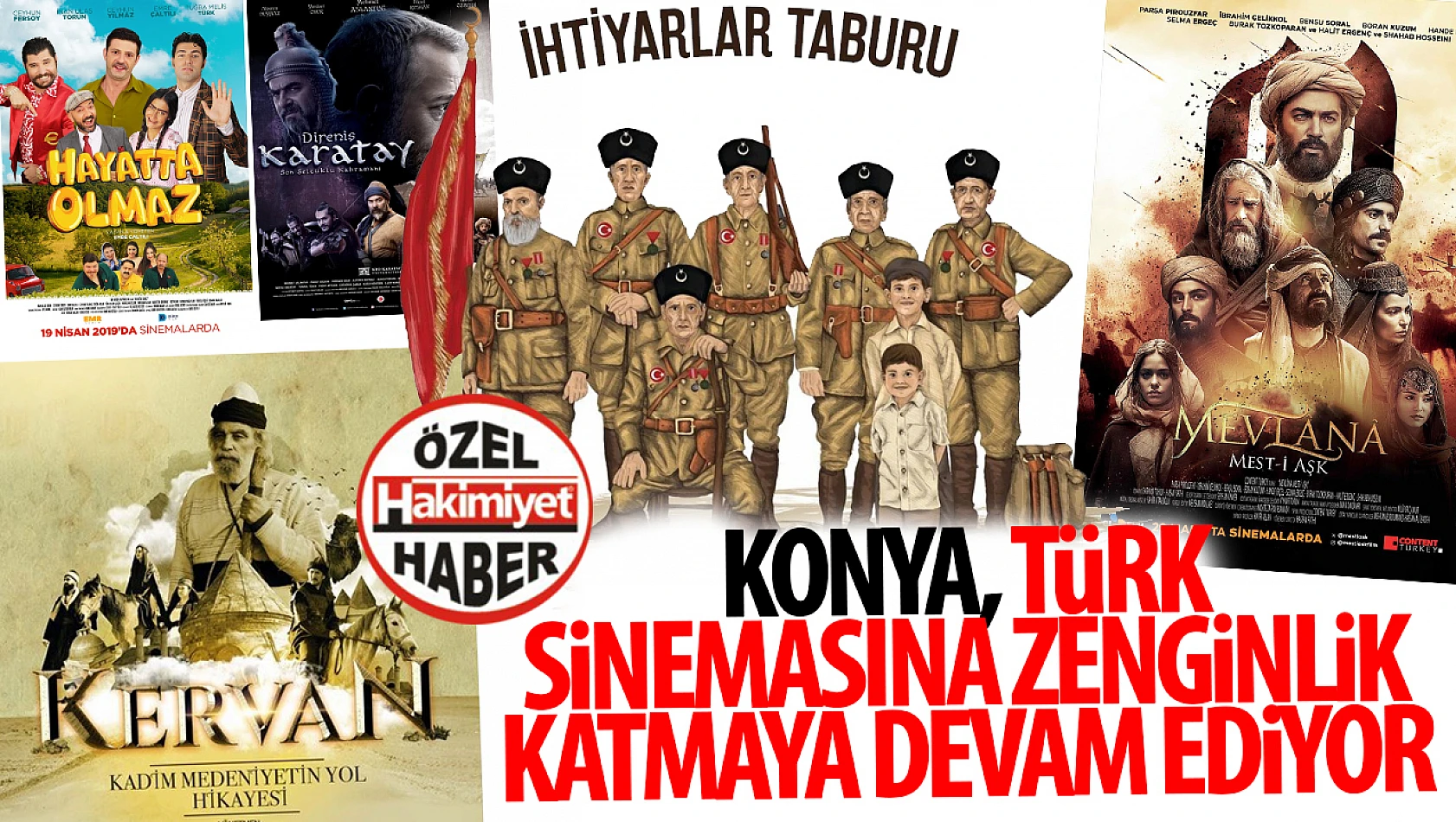Konya, Türk Sinemasına Zenginlik Katmaya Devam Ediyor: İşte Çekilen Filmlerin Tam Listesi