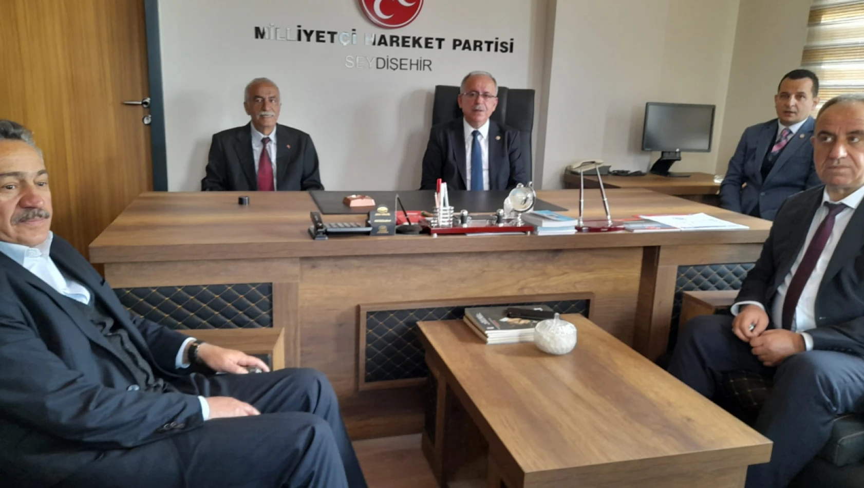 MHP Genel Başkan Yardımcısı Mustafa Kalaycı, Seydişehir'de ziyaretlerde bulundu