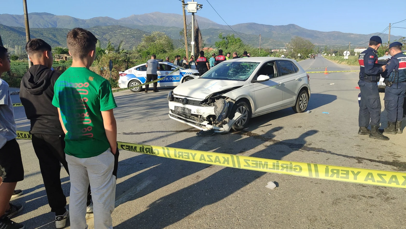 Ödemiş'te motosiklet kazası: Bir kişi hayatını kaybetti