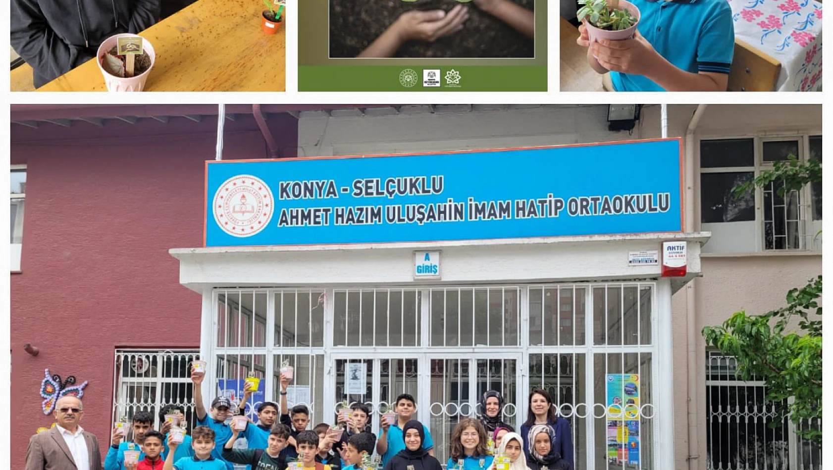 'Okullarımız çiçek açıyor'  projesinde  okul ziyaretine devam ediyor