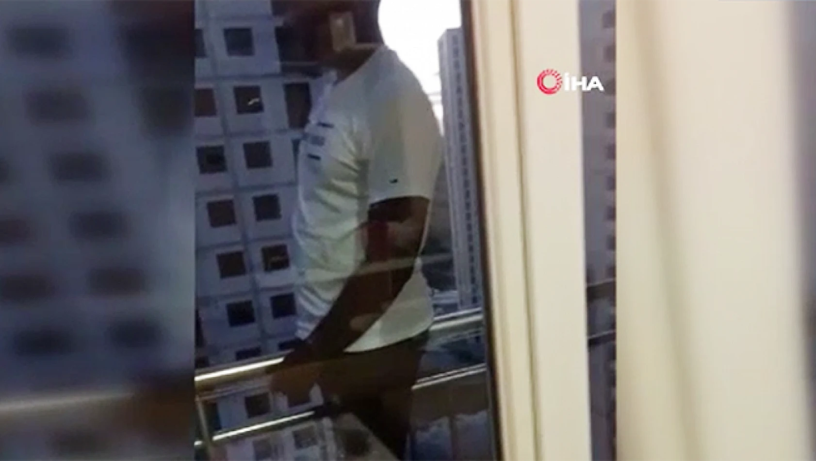 Polisten film gibi kaçış! Rezidansın balkonundan balkonlara atlayarak kaçtı