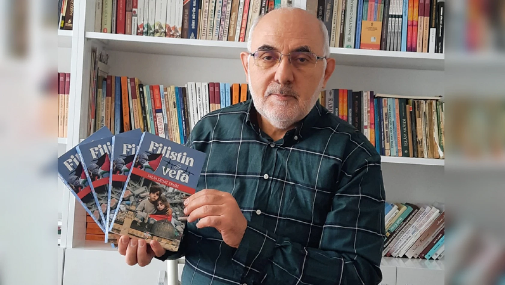 Yazar Salih Sedat Ersöz: 'Filistinli kardeşlerimiz soykırıma uğruyor'