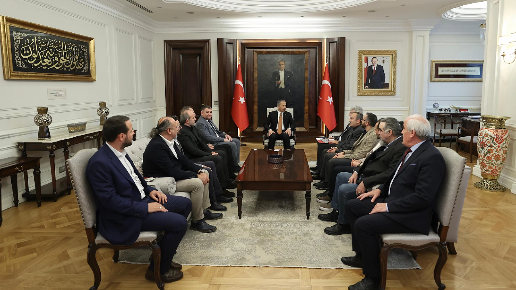 KGC'den İçişleri Bakanı Ali Yerlikaya'ya ziyaret