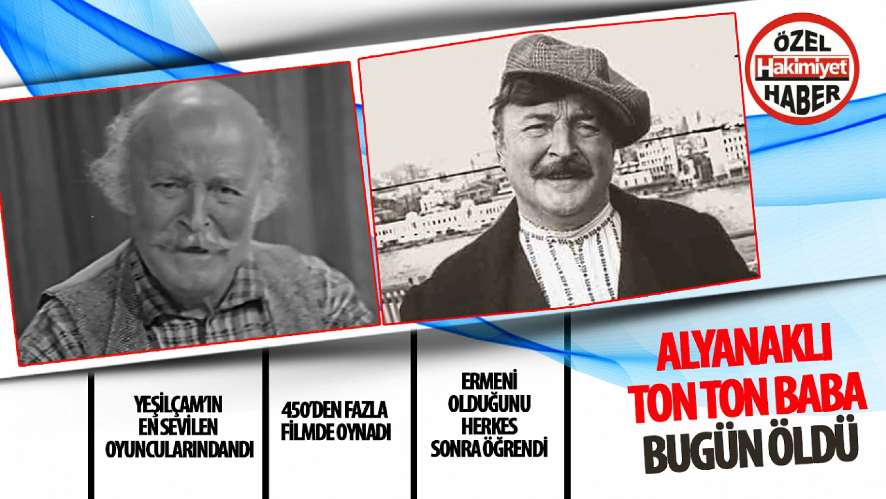 14 Ocak: Türk Sinemasının Unutulmaz İsimlerinden Nubar Terziyan'ı Anma Günü