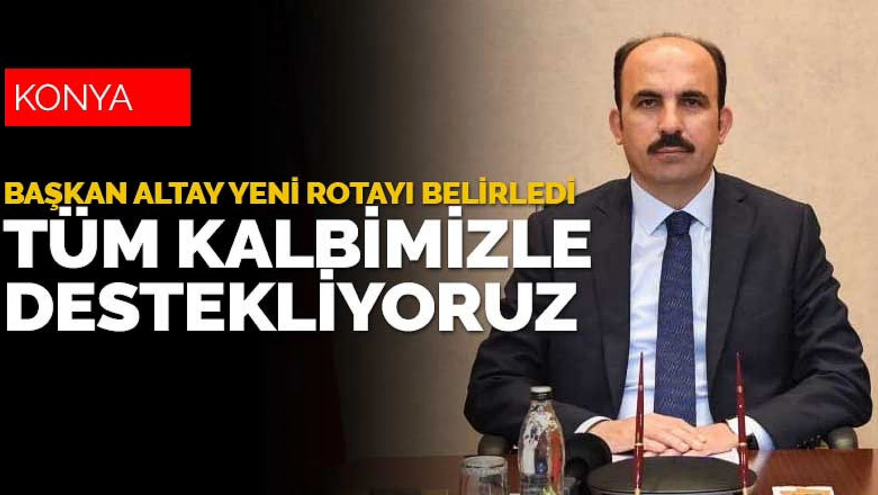 Konya Büyükşehir Belediyesi Başkanı Uğur İbrahim Altay'dan barış vurgusu