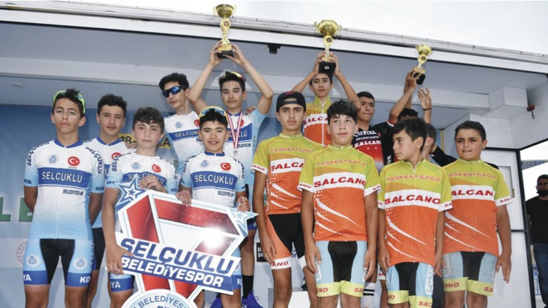 Selçuklu Belediyespor'dan Türkiye Bisiklet Şampiyonası'nda ikincilik