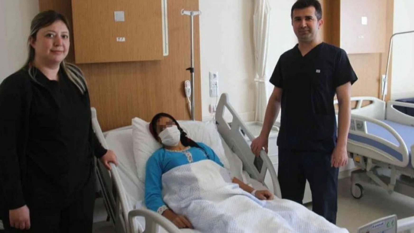 Beyşehir'de ilk kez kapalı yöntemle rahim ameliyatı yapıldı