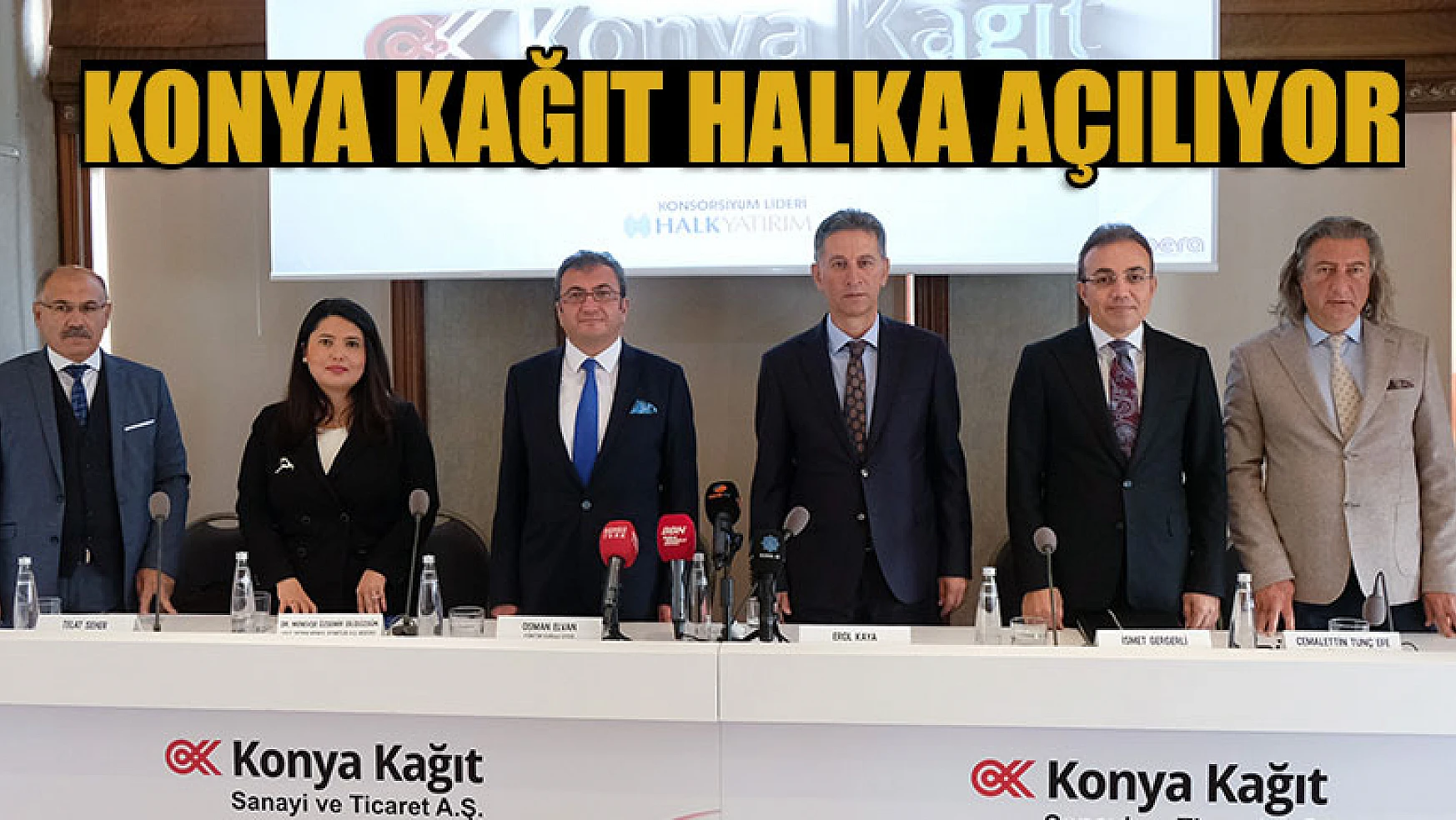 Türkiye yazı tabı kağıt üretiminin yüzde 25'ini karşılayan Konya Kağıt halka açılıyor