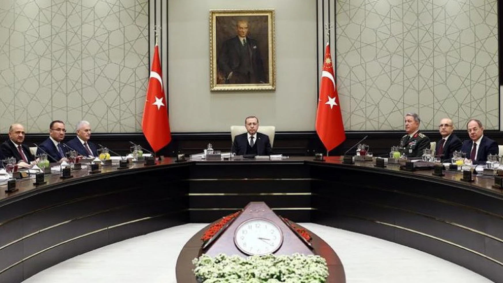 MGK, Cumhurbaşkanı Erdoğan'ın başkanlığında toplandı
