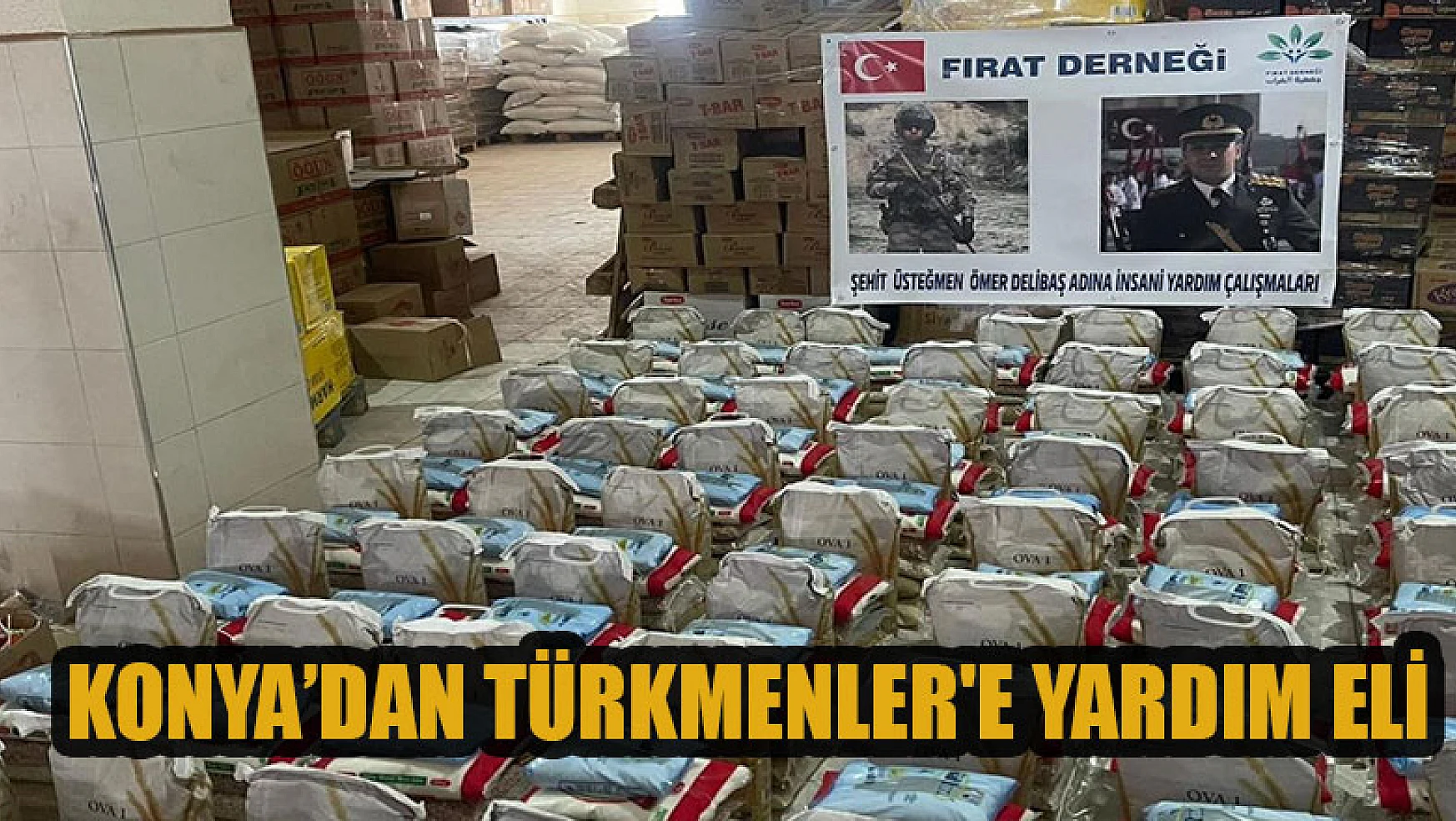 Konya'dan Türkmenler'e yardım eli