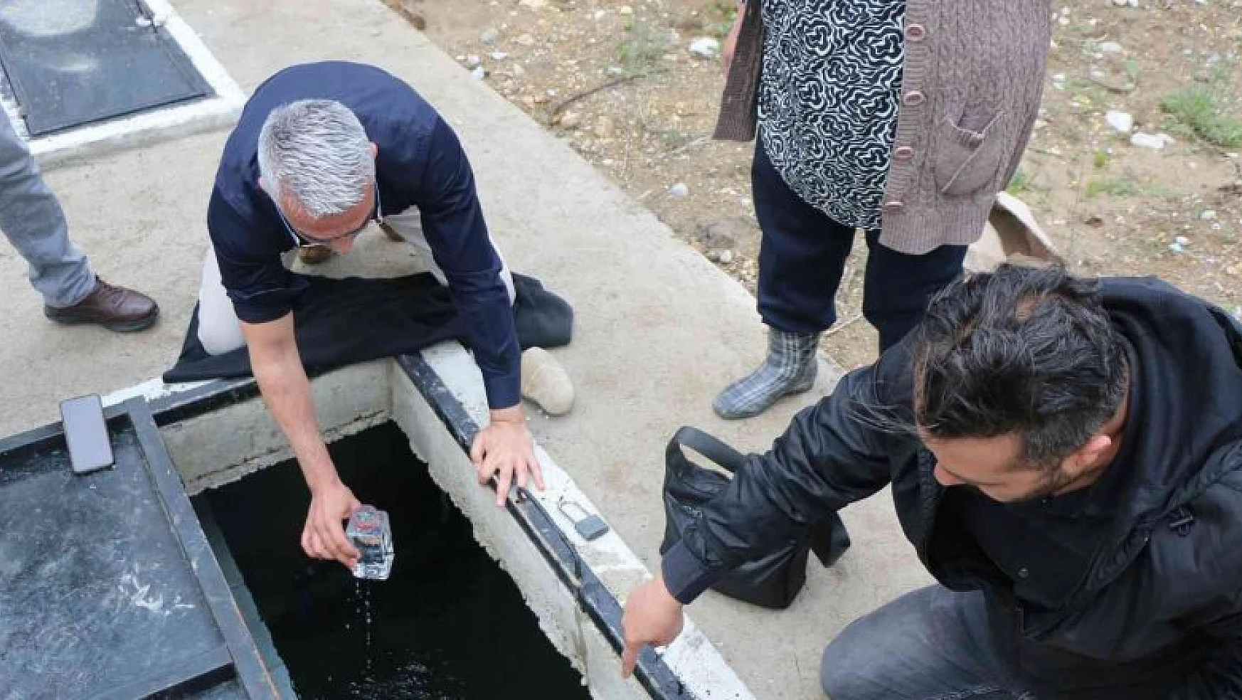 İki köyde ishal ve mide bulantısı şikayeti artınca içme suyundan numune alındı