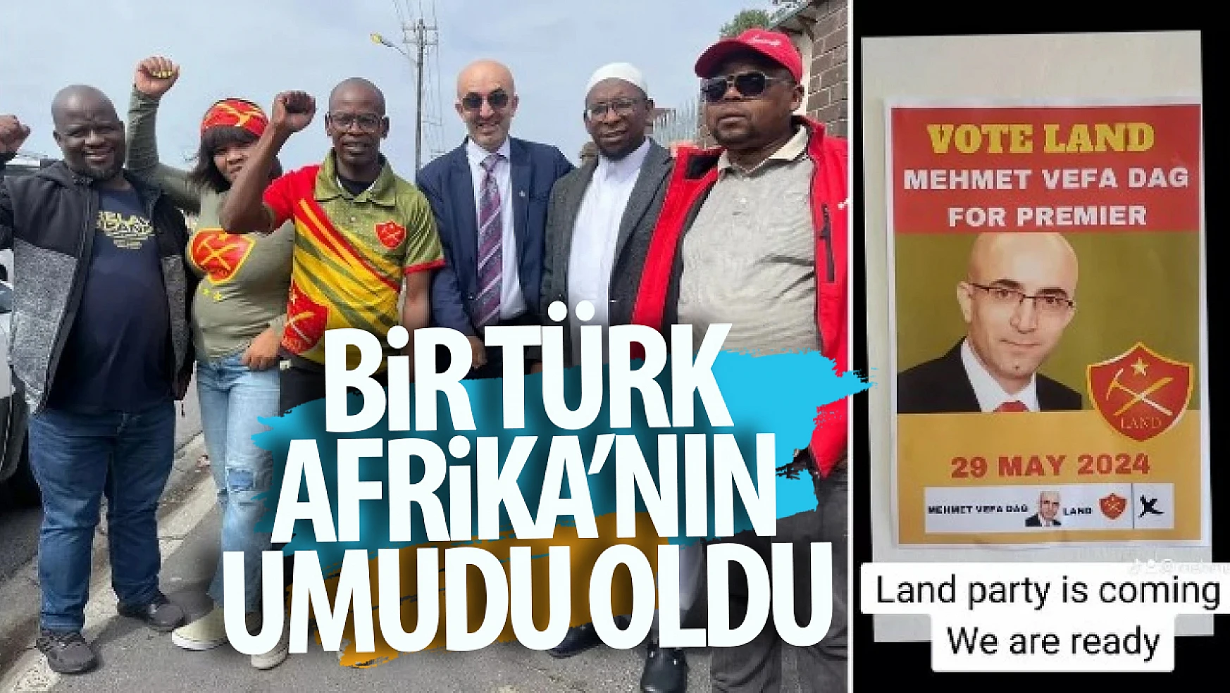 Afrika'nın umudu bir Türk oldu