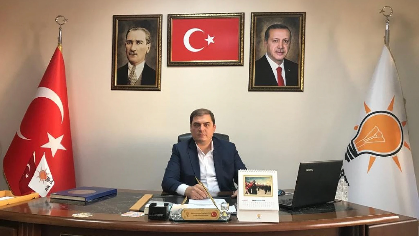AK Parti Akşehir İlçe Başkanı Çardakoğlun'dan teşekkür mesajı