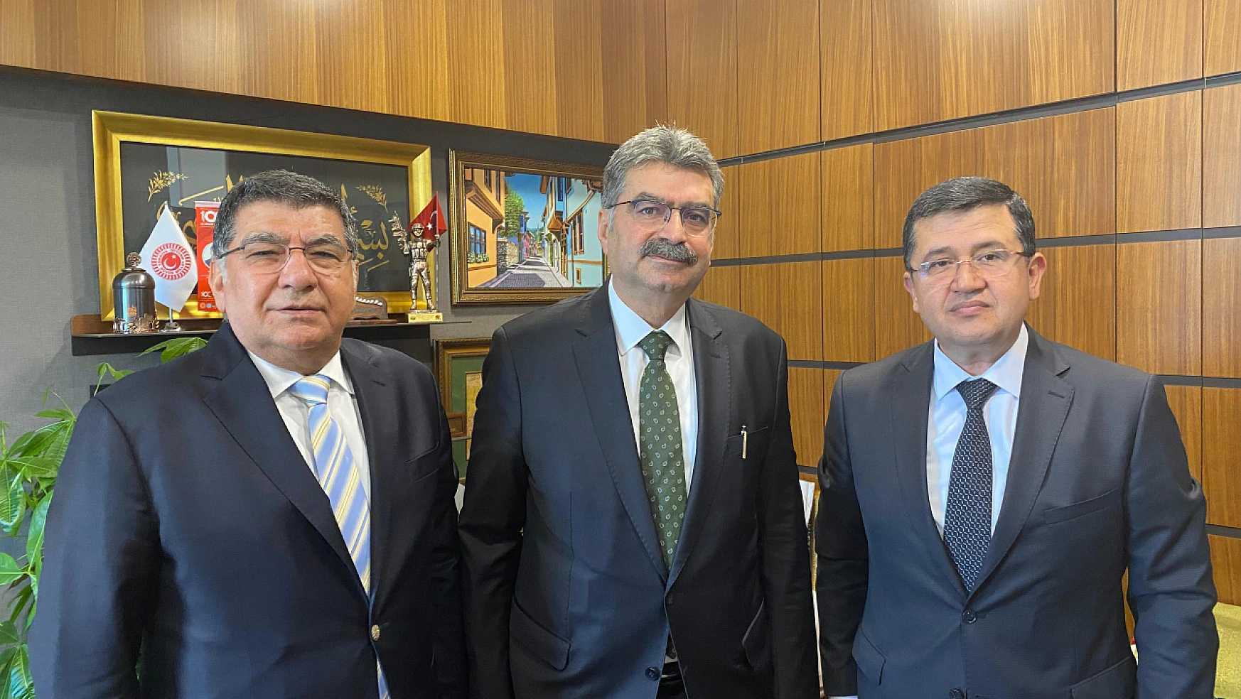AK Parti Konya Milletvekili Erdem'e, Hamurcu ve Bademli 'den ziyaret