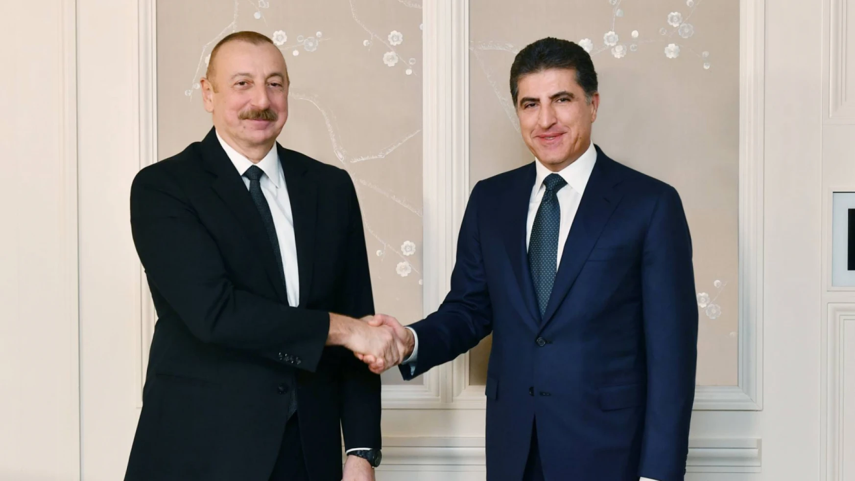Aliyev ile IKBY Başkanı Barzani Münih'te görüştü