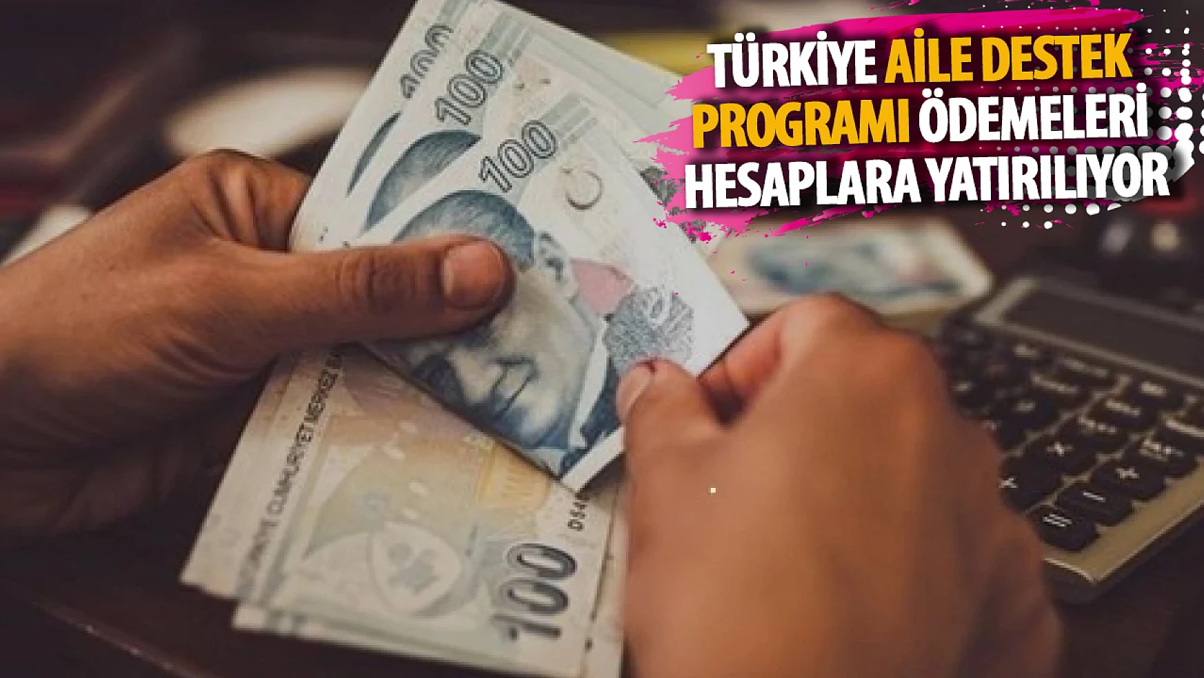 Bakan Göktaş: 'Türkiye Aile Destek Programı ödemelerini hesaplara yatırıyoruz'
