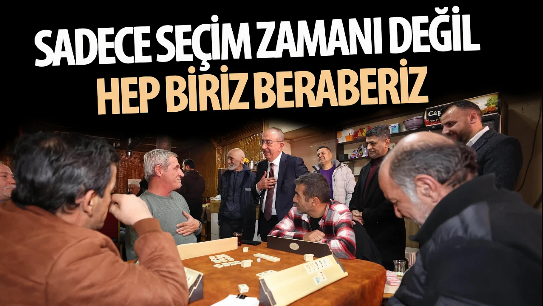 Başkan Kavuş: 'Sadece seçim zamanları değil her an vatandaşlarımızla iç içeyiz'