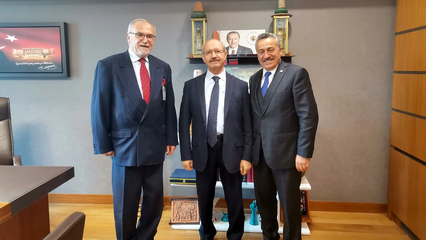 Başkan Tutal Ve Atalay Ankara'da temaslarda bulundu
