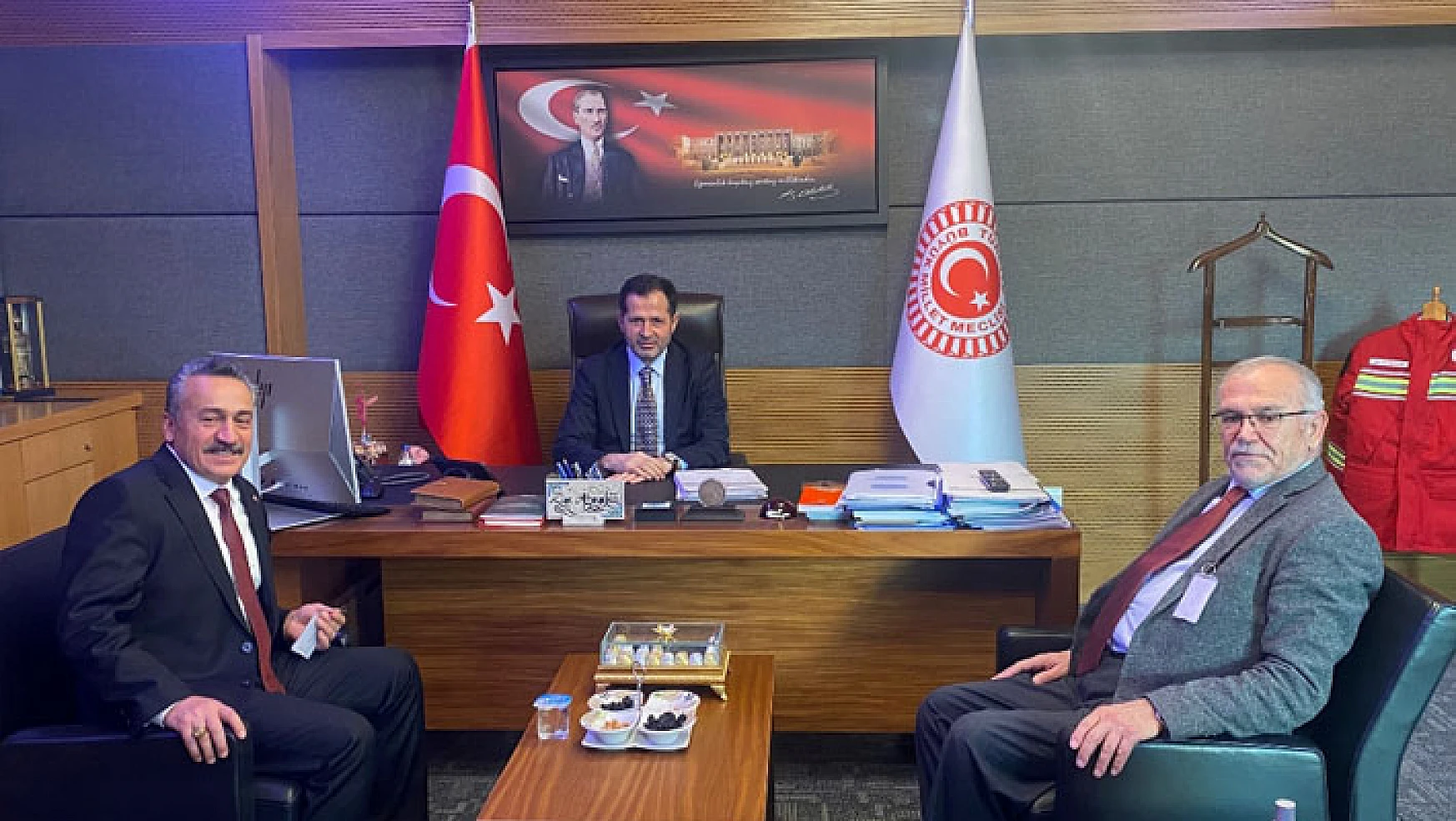 Başkan Tutal Ve Atalay Ankara'da Yatırımları İstişare Etti