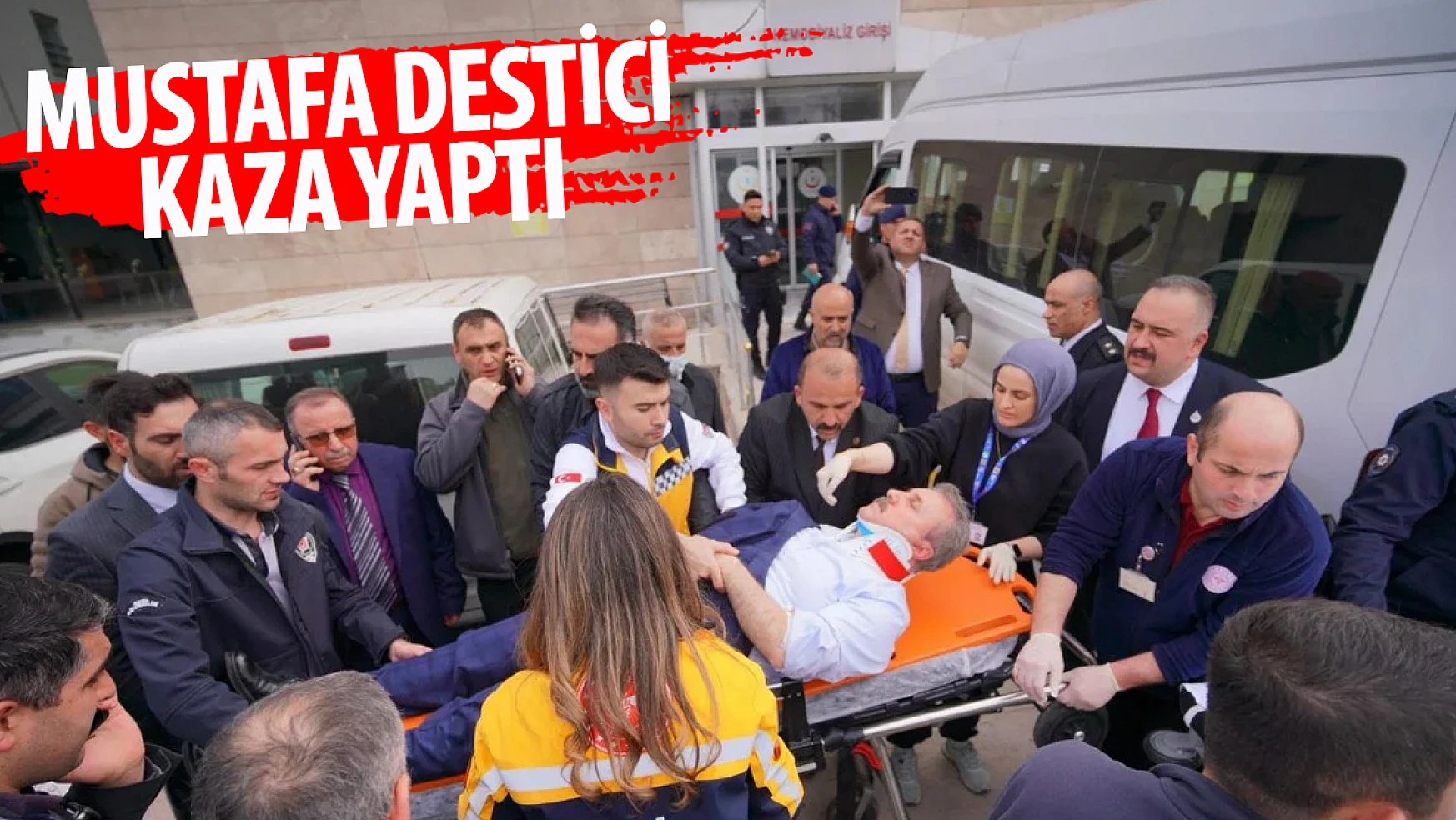 BBP Genel Başkanı Mustafa Destici'nin Makam Aracı Kazaya Karıştı: 4 Yaralı