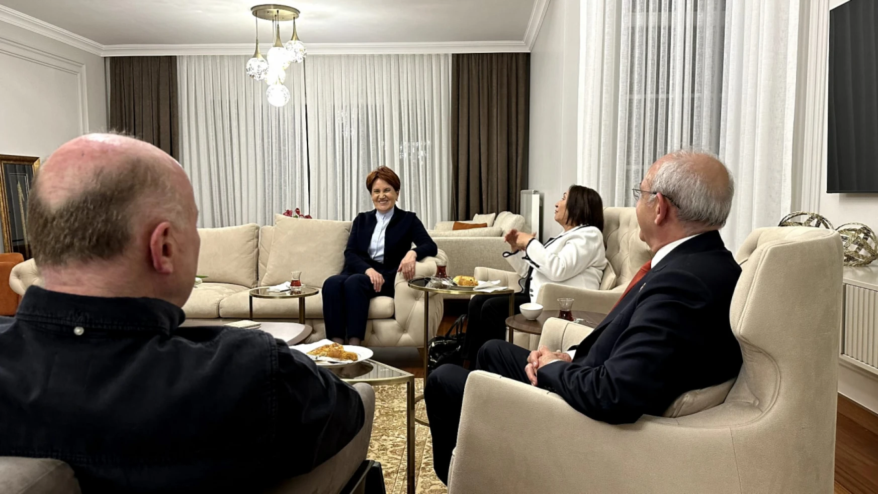 CHP Genel Başkanı Kılıçdaroğlu'ndan Akşener'e ziyaret