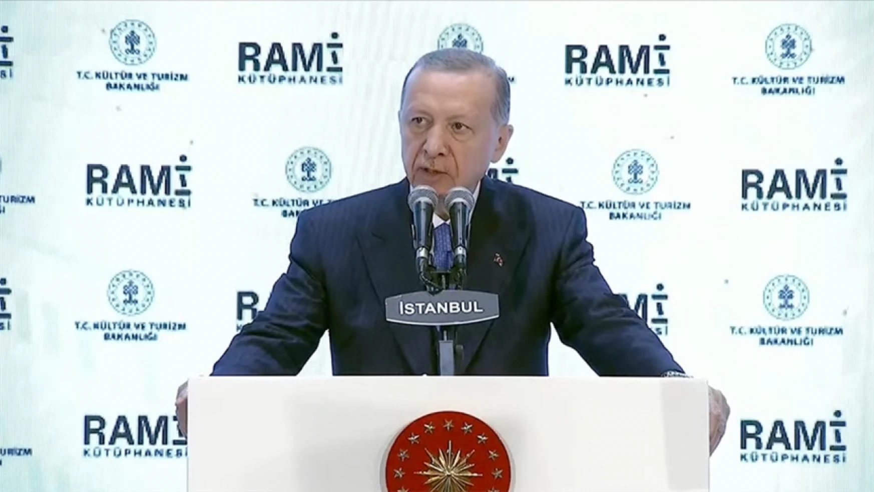 Cumhurbaşkanı Erdoğan Rami Kütüphanesini açtı