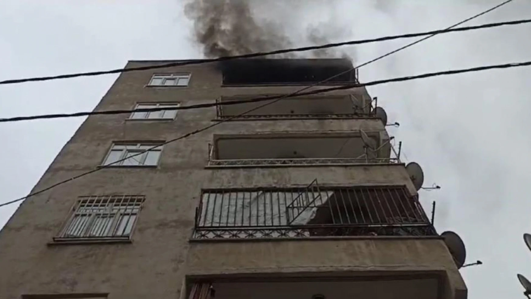 Diyarbakır'da elektrikli soba faciası! 80 yaşındaki adam yangında can verdi