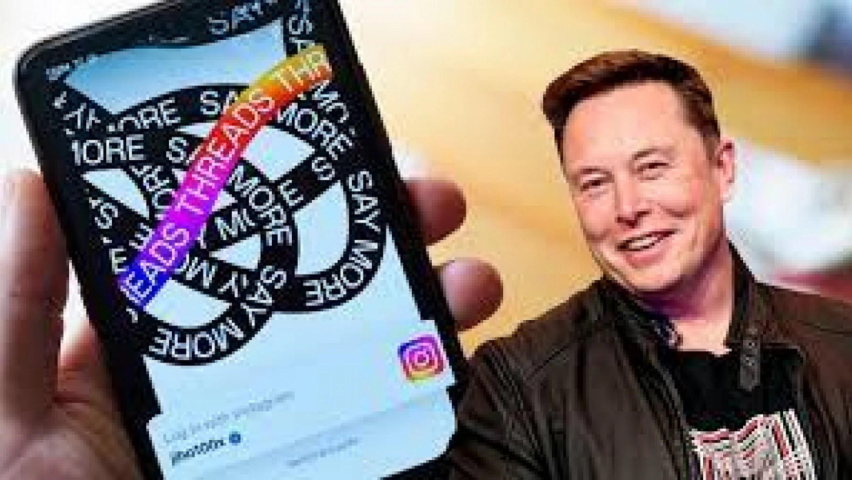 Elon Musk, Threads ile dalga geçti!