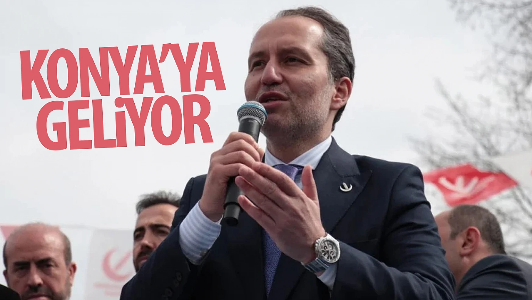 Erbakan Konya'ya Geliyor!